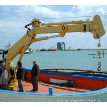 Jib Cantilever Crane with a Retractable Ship Arm